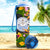 Marshall Islands Custom Personalised Hydro Tracking Bottle - Seal Spiral Polynesian Patterns - Polynesian Pride