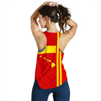 Kanaka Polynesian Mauna Kea Women's Racerback Tank - Morale Style - Polynesian Pride