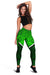 New Zealand Maori Rugby Women Leggings Pride Version - Green - Polynesian Pride