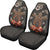 Hawaii Turtle Polynesian Hibiscus Kanaka Style Tropical - Car Seat Covers AH Universal Fit Gray - Polynesian Pride