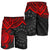 Cook Islands Polynesian Shorts (Men) - Red Turtle - Polynesian Pride