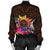 Polynesian Women's Bomber Jackets - Hawaii Kanaka Maoli & Hibiscus Flowers With Polynesian Patterns - Polynesian Pride