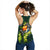 Guam Polynesian Women Racerback Tank - Ti Leaf Lei Turtle - Polynesian Pride