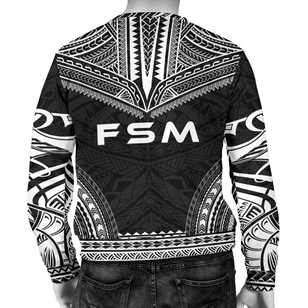 Federated States Of Micronesia Sweater - Polynesian Chief Black Version - Polynesian Pride