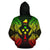 Kosrae Polynesian All Over Zip up Hoodie Map Reggae - Polynesian Pride