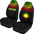 Marshall Islands Car Seat Covers - Marshall Islands Flag Polynesian Reggae Horizontal - Polynesian Pride