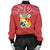 Tonga Women's Bomber Jacket - Polynesian Design - Polynesian Pride
