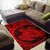 Hawaiian Map Kanaka Honu Hibiscus Globular Polynesian Area Rug AH - Polynesian Pride