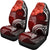 Samoa Custom Personalised Car Seat Covers - Samoa Seal Wave Style (Red) - Polynesian Pride