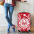 French Polynesia Polynesian Luggage Covers Map Red White - Polynesian Pride