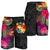 Tonga All Over Print Men's Shorts - Polynesian Hibiscus Pattern - Polynesian Pride