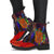 Hawaii Leather Boots - Hawaii King Polynesian Patterns - Polynesian Pride