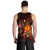 Kosrae Polynesian Men's Tank Top - Legend of Kosrae (Red) - Polynesian Pride