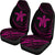 Hawaii Hawaii Turtle Hibiscus Car Seat Covers - Pink - Frida Style Universal Fit Pink - Polynesian Pride