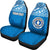 Northern Mariana Islands Custom Personalised Car Seat Covers - C N M I Seal Polynesian Blue Horizontal - Polynesian Pride