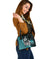 Federated States of Micronesia Shoulder Handbag Turquoise - Turtle With Hook - Polynesian Pride