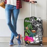 Pohnpei Luggage Covers - Turtle Plumeria Banana Leaf - Polynesian Pride