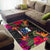 Samoa Area Rugs Hibiscus Polynesian Pattern - Polynesian Pride