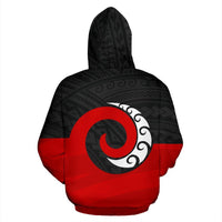 Koru Maori New Zealand Hoodie - Polynesian Pride