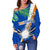 Marshall Islands Rugby Off Shoulder Sweater Coconut Leaves - Polynesian Pride