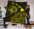 Hawaii Sea Turtle Is Swimming Toward Premium Quilt Yellow - Polynesian Pride