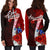 Cook Islands Polynesian Hoodie Dress - Coat Of Arm With Hibiscus - Polynesian Pride