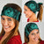 Hawaiian Bandana Coat Of Arm Polynesian Bandana 3-Pack - Circle Style Turquoise - Polynesian Pride