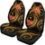 Chuuk Micronesian Car Seat Covers - Gold Plumeria - Polynesian Pride