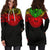 Tahiti Women Hoodie Dress - Tahiti Coat Of Arms Polynesian Reggae Color - Polynesian Pride