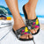 New Caledonia Slide Sandals - Turtle Floral - Polynesian Pride