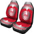 Tahiti Polynesian Car Seat Cover - Tahiti Flag Wave Style - Polynesian Pride