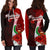 Pohnpei Micronesia Women's Hoodie Dress - Coat Of Arm With Hibiscus - Polynesian Pride