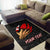 Tonga Personalised Area Rug - Tonga In Me (Black) - Polynesian Pride