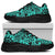 Polynesian Kakau Turtle Turquoise Chunky Sneakers - Polynesian Pride