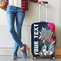 Polynesian Custom Personalised Luggage Cover - Summer Vibes Blue - Polynesian Pride
