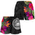 American Samoa All Over Print Women's Shorts - Polynesian Hibiscus Pattern - Polynesian Pride