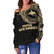 Papua New Guinea in My Heart Tattoo Style Off Shoulder Sweater A7 - Polynesian Pride