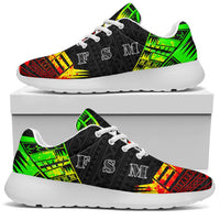 Federated States Of Micronesia Sport Sneakers - Polynesian Tattoo Reggae - Polynesian Pride