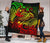 Vanuatu Polynesian Premium Quilt - Reggae Shark Polynesian Tattoo - Polynesian Pride