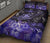 Hawaii Polynesian Turtle Waves Hibiscus Quilt Bed Set - Erik Style - AH - Purple - Polynesian Pride