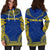 Tokelau Women's Hoodie Dress - Polynesian Flag Chief - Polynesian Pride