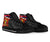 Hawaii High Top Shoes State Royal Flag Polynesian Black Pride AH - Polynesian Pride