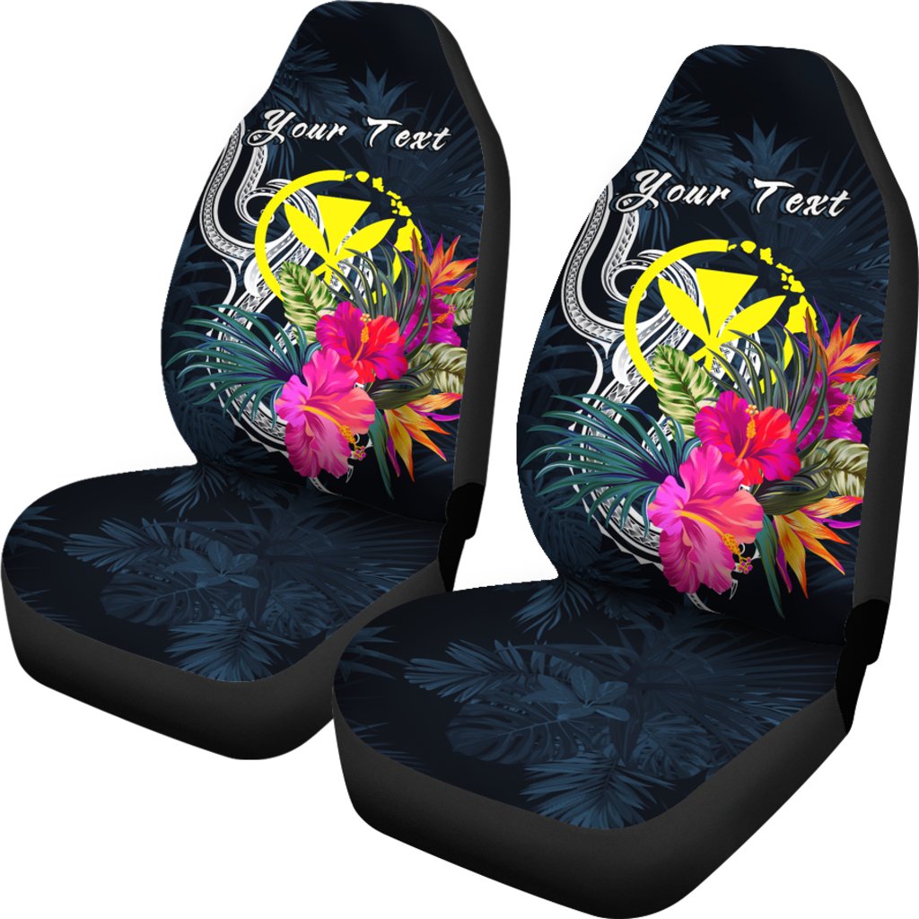 Hawaii Polynesian Custom Personalised Car Seat Covers - Tropical Flower - Polynesian Pride