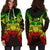 Hawaii Turtle Polynesian Hoodie Dress Map Reggae - Polynesian Pride