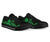 Wallis and Futuna Low Top Canvas Shoes - Green Tentacle Turtle - Polynesian Pride