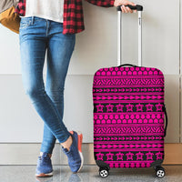 Polynesian Tattoo Tribal Pink Luggage Covers Pink - Polynesian Pride