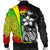 Federated States of Micronesia Men's Bomber Jackets Reggae - Turtle With Hook - Polynesian Pride