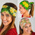 Hawaiian Hibiscus Green Set Bandana 3-Pack - Polynesian Pride