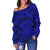 Polynesian Women's Off Shoulder Sweater 05 - Polynesian Pride