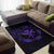 Hawaii Kanaka Turtle Hibiscus Polynesian Rug - Anthea Style Purple - Polynesian Pride